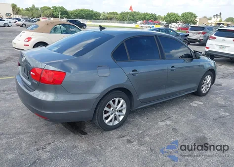 2011 Volkswagen Jetta 2.5L Se из США, поврежденный, VIN 3VWDZ7AJ2BM080390